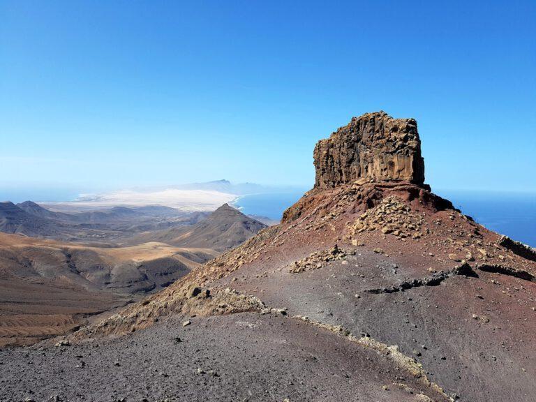 Der Gipfel des Montaña Cardón